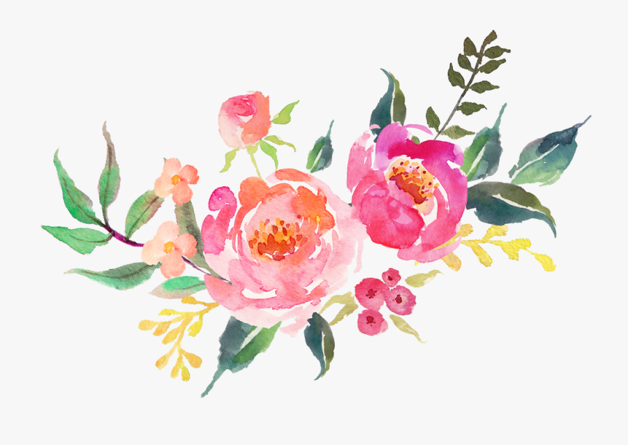Free Download Fleurs Aquarelle Png Clipart Watercolor - Watercolor Flower Transparent Background, Transparent Clipart