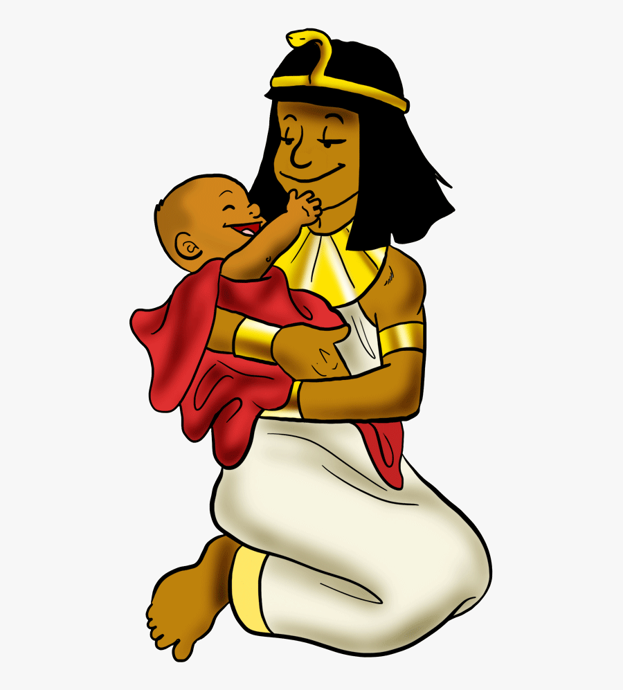 Baby Moses Pharaoh's Daughter, Transparent Clipart