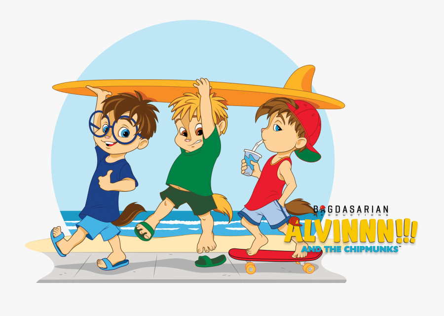 Behind The Scenes As Alvinnn And The Chipmunks Get - Alvin And The Chipmunks Mexico, Transparent Clipart