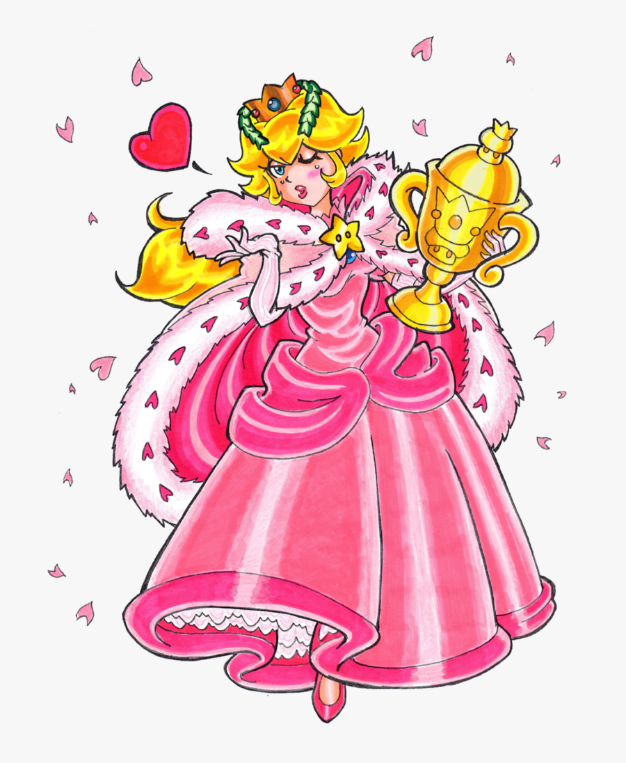 Princess Peach The Racing - Princess Peach Queen, Transparent Clipart