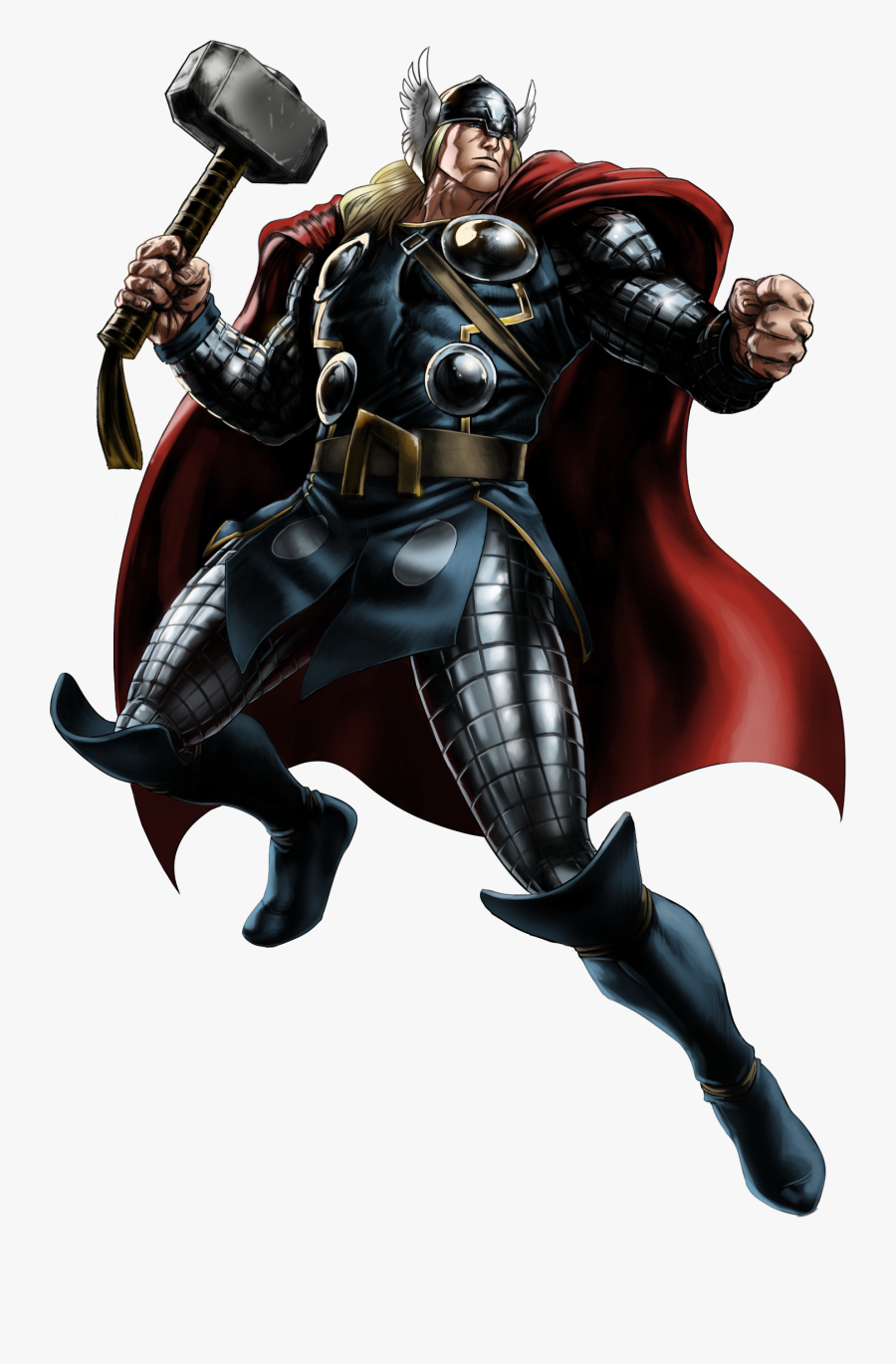 Marvel Avengers Alliance Thor, Transparent Clipart
