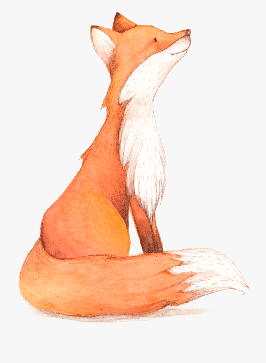 Download Birthday Fox Cartoon Illustration Hq Image - Cartoon Fox Transparent, Transparent Clipart