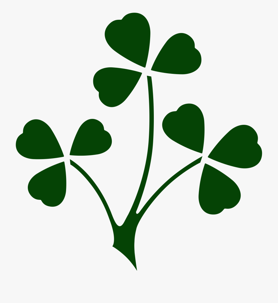 Celtic Shamrock Cliparts 18, Buy Clip Art - Ireland As Shamrock, Transparent Clipart
