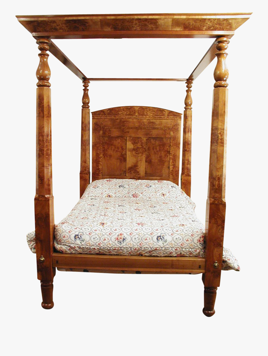 Bed Clipart Four Poster - Four-poster, Transparent Clipart