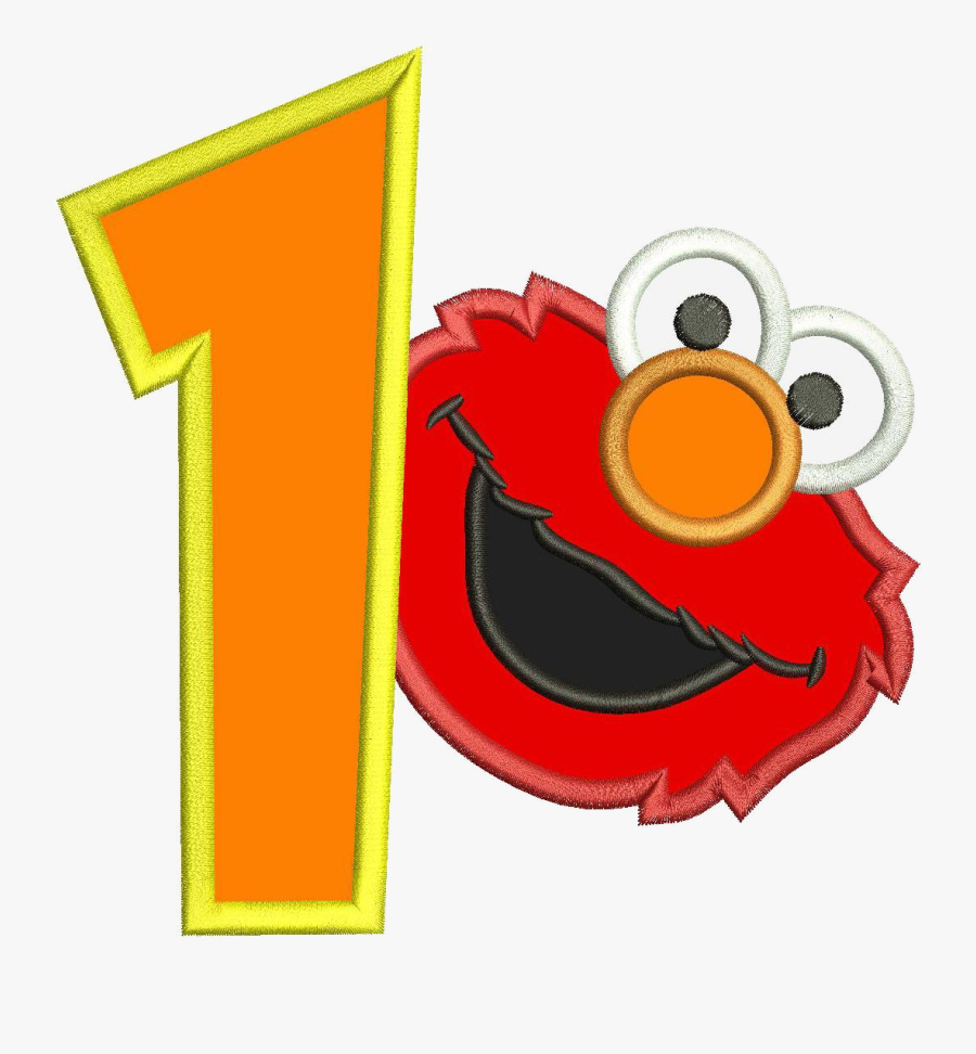 Elmo Birthday Clipart At Getdrawingscom Free For Personal - 1st Birthday Elmo Clipart, Transparent Clipart