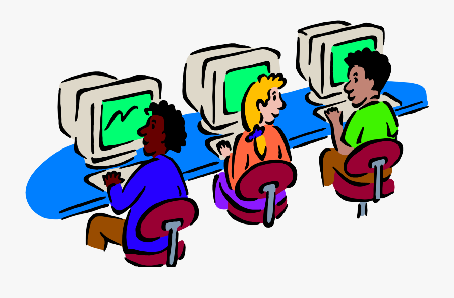 Computer Class Clipart For Kids - Clip Art Computer Class, Transparent Clipart