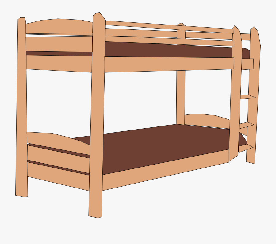 Table Furniture Transparent Png - Clip Art Bunk Bed, Transparent Clipart