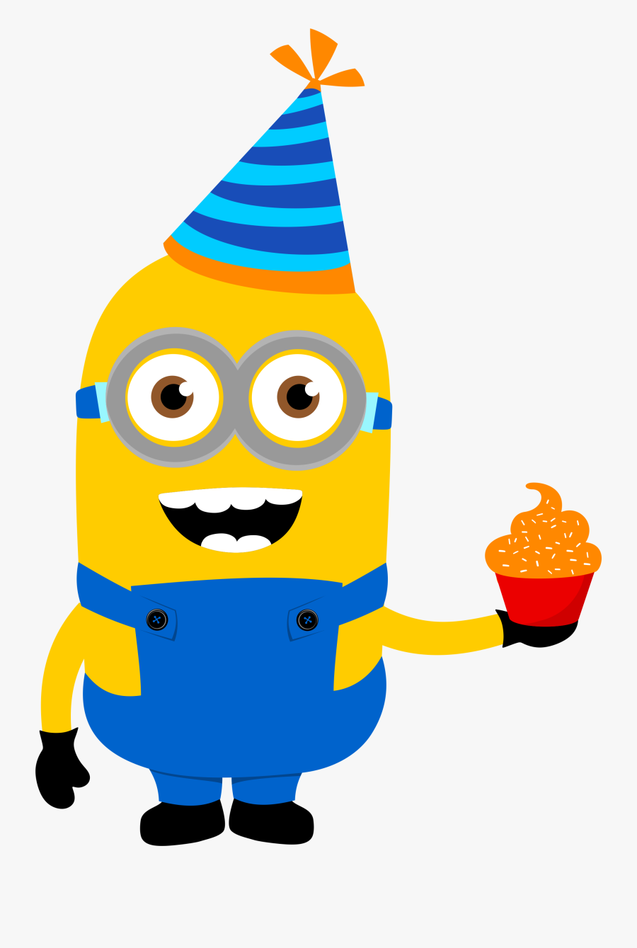 Minion Birthday Clipart, Transparent Clipart