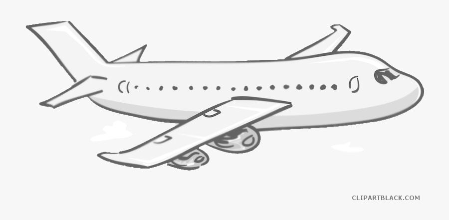 Plane Clipart Cartoon - Cartoon Airplane, Transparent Clipart