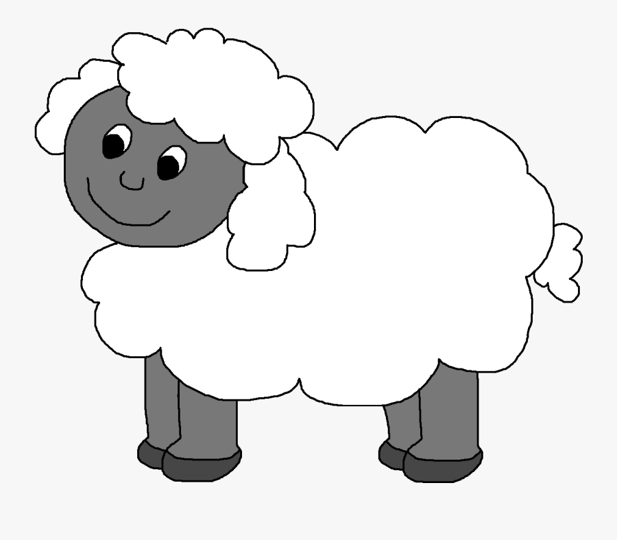 Sheep Black And White Clip Art Sheep Mask Clipart - Black & White Lamb Clip Art, Transparent Clipart