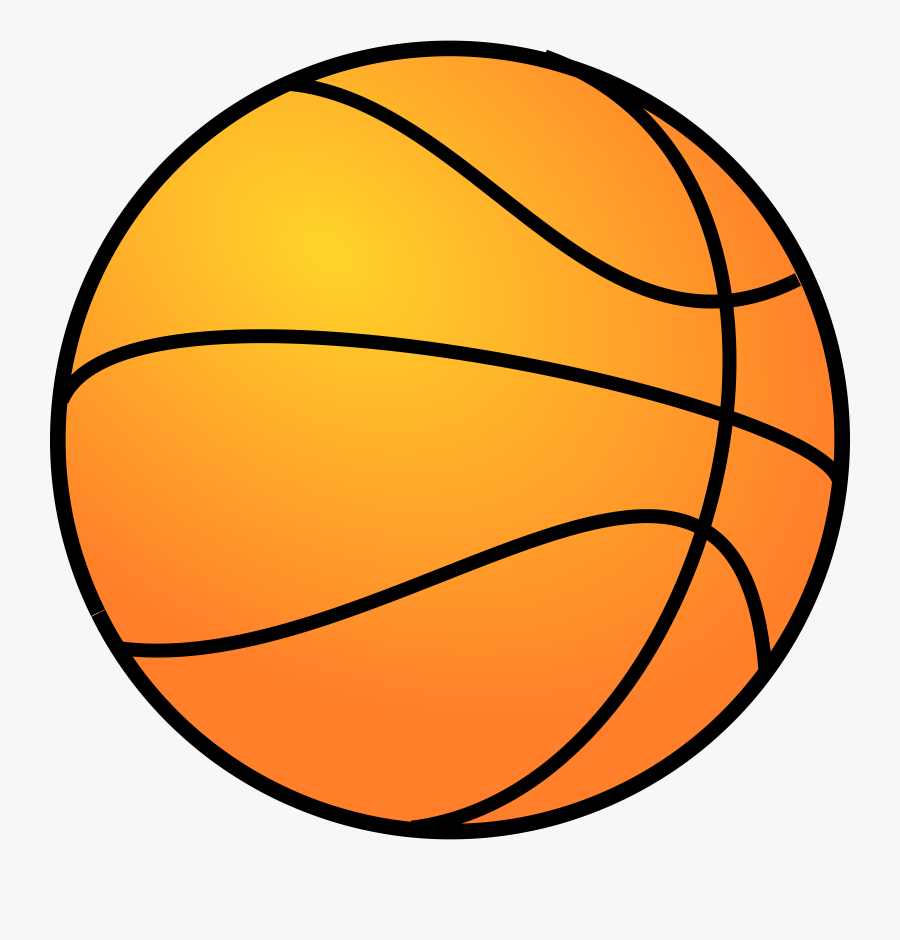 Basketball - Clipart - Transparent Background Basketball Clipart, Transparent Clipart