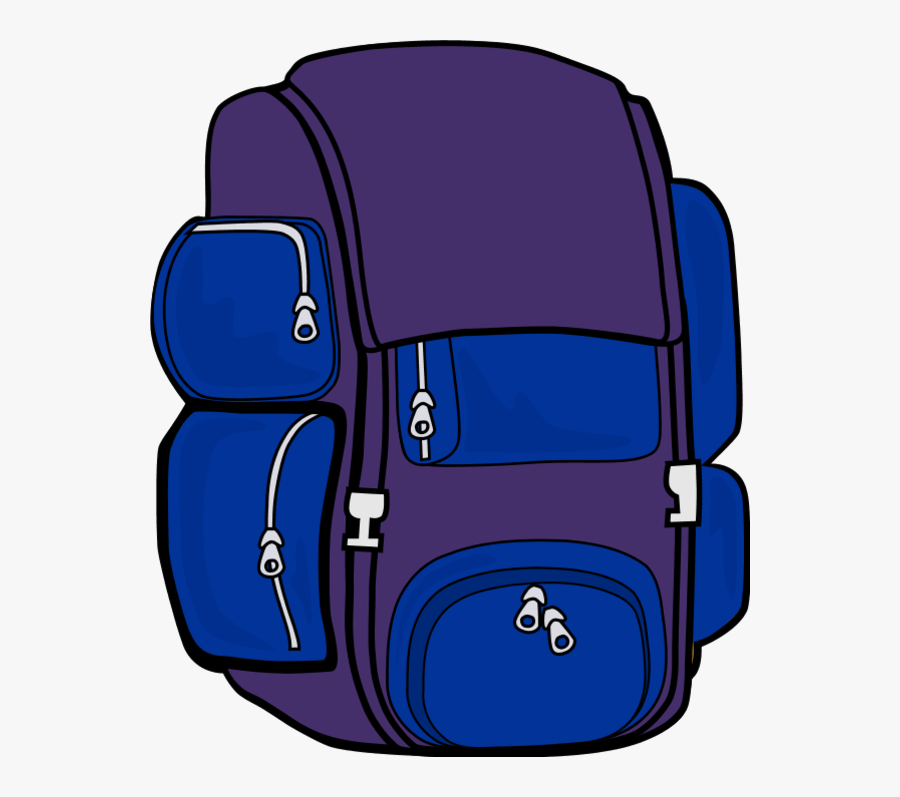 School Backpack Clipart Free Images - Backpack Clip Art, Transparent Clipart