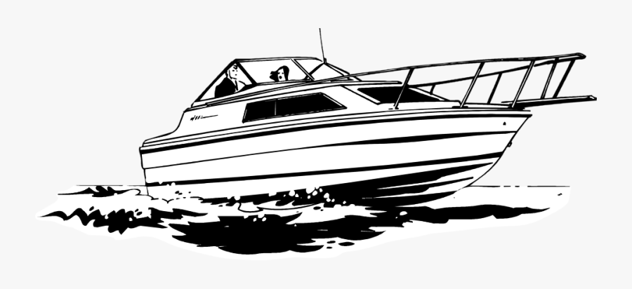 Thumb Image - Yacht Black And White, Transparent Clipart