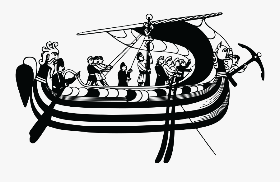 Free Clipart Of A Boat - Crew Of A Ship Clipart, Transparent Clipart