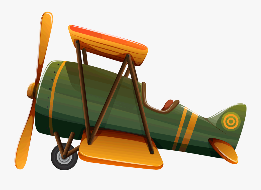 Old Plane Toy Clipart, Transparent Clipart
