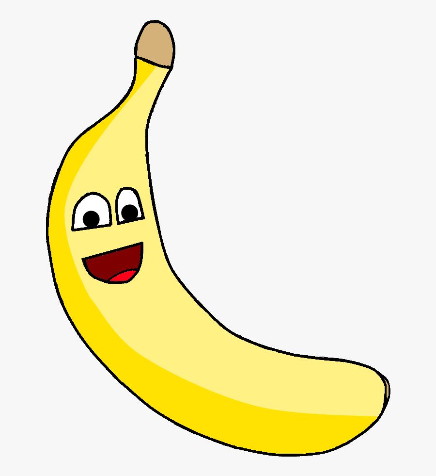 Transparent Banana Clip Art - Banana 2d, Transparent Clipart