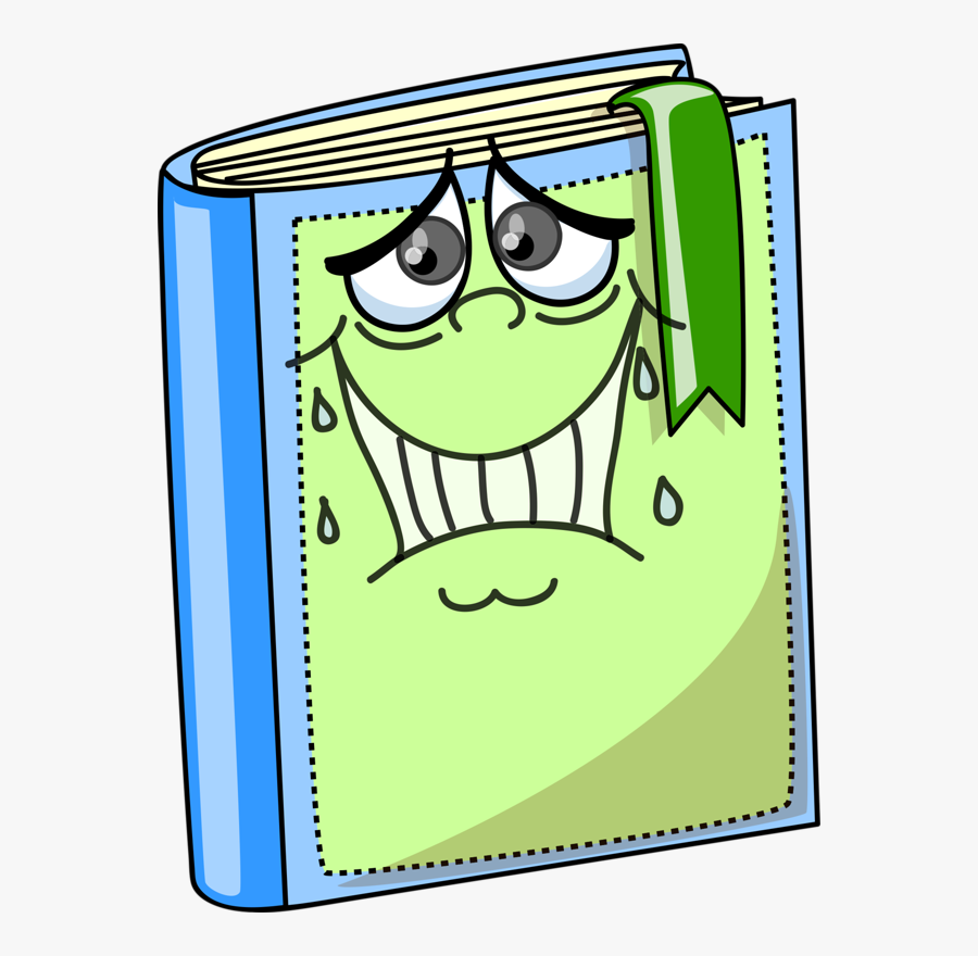 Classroom Clipart School Supply - Animado Dibujos De Libros, Transparent Clipart