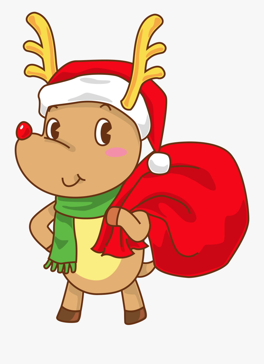 Rudolph Santa Claus Hat Christmas Santacon - Transparent Clip Art Santa, Transparent Clipart