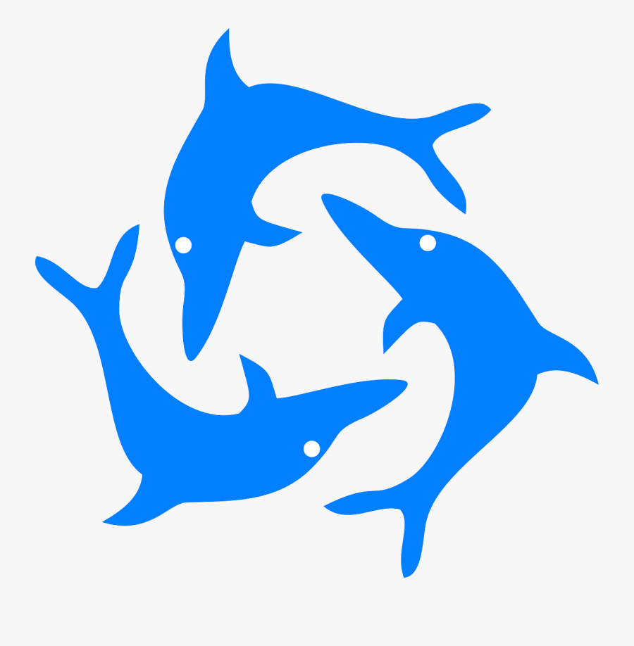Jumping Dolphins Clip Art - Anguilla Coat Of Arm, Transparent Clipart