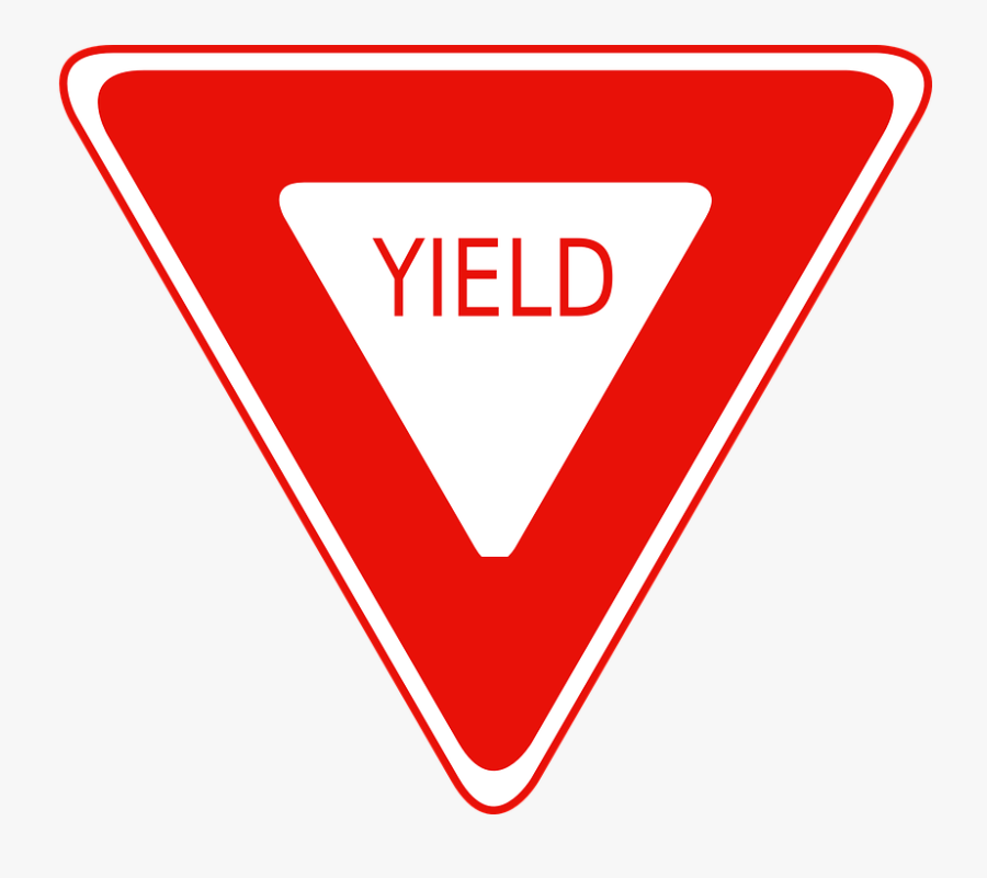 Free Clipart Yield Sign - Yield Sign Clip Art Free, Transparent Clipart