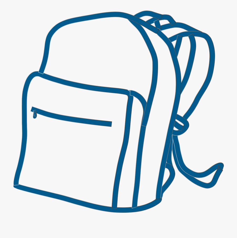 Backpack - Clipart - Backpack Clipart Transparent Background, Transparent Clipart