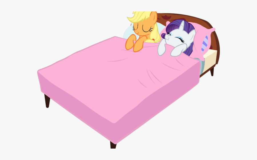 Transparent Mattress Clipart - Cartoon Bed Transparent Background, Transparent Clipart