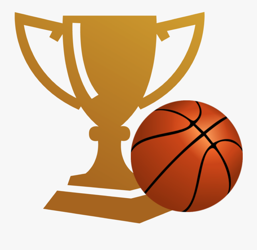 Trophy Clipart Basketball Championship - Basketball Trophy Background Png, Transparent Clipart