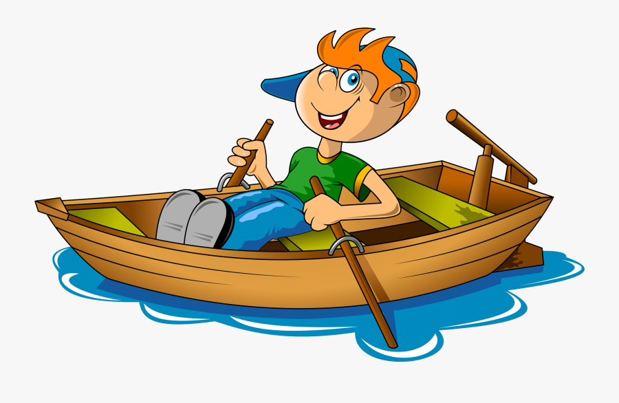 Boat Stuck In Ice - Rowing Boat Clip Art, Transparent Clipart