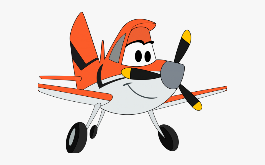 Plane Clipart Baby - Airplane Disney Cartoon Png, Transparent Clipart