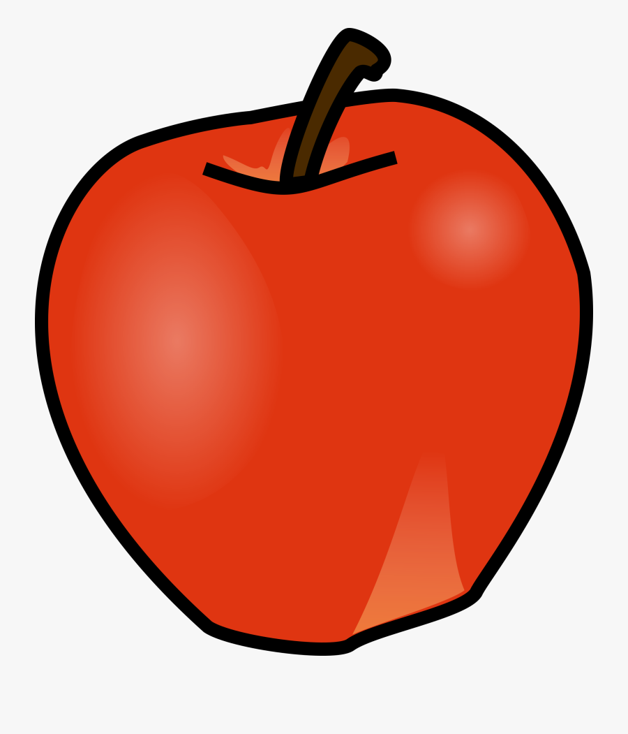 Apple And Banana Clipart Jpg Download - Apple Clip Art, Transparent Clipart