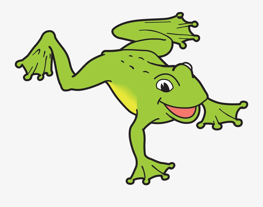 Frog Swimming Png, Transparent Clipart