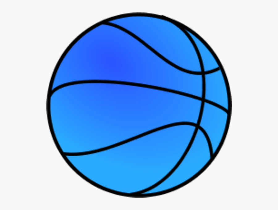 Blue Basketball Clipart Free Images - Basketball Clipart Png Transparent, Transparent Clipart