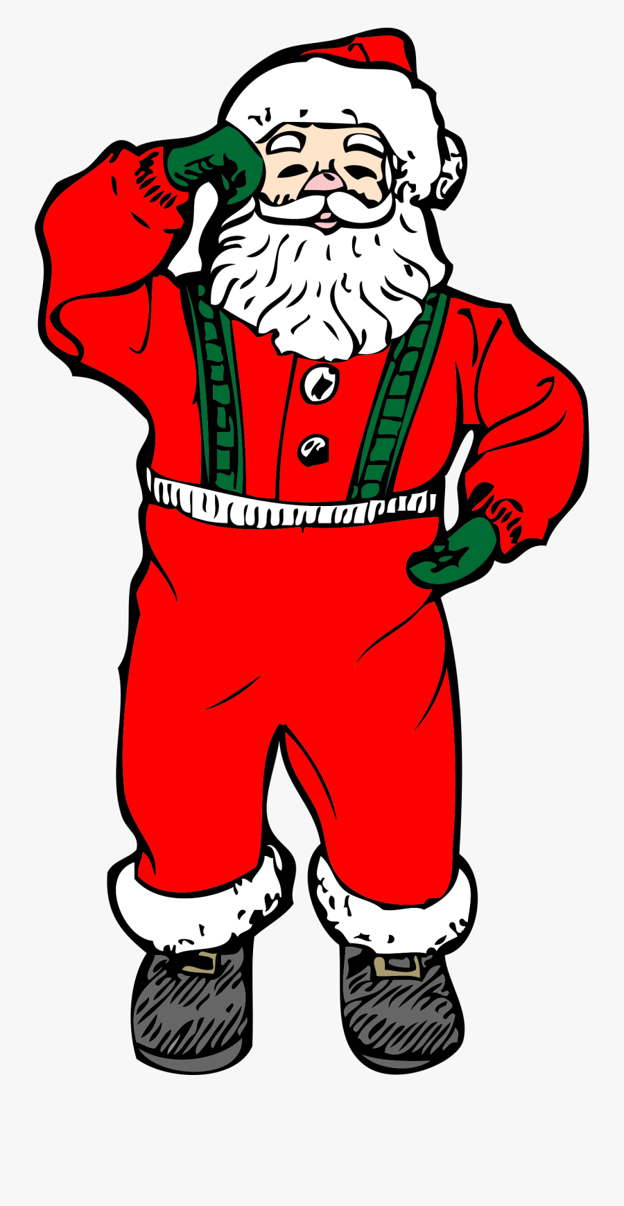 Dancing Santa Clipart By Johnny Automatic - Definition Of Silent Letter, Transparent Clipart