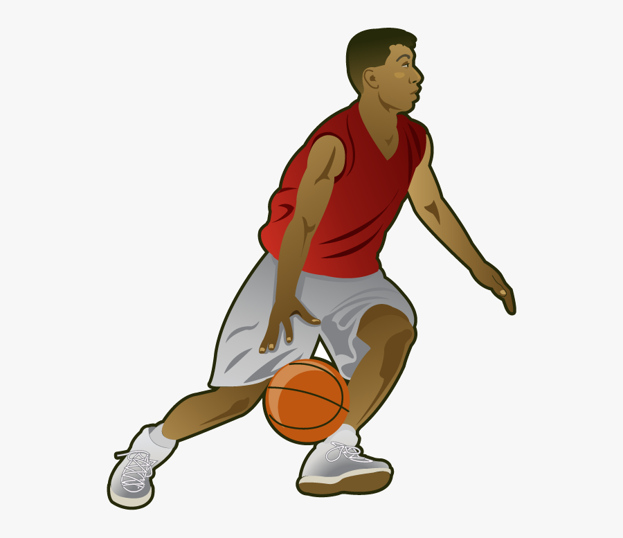 Basketball Clipart Person X Transparent Png - Person Playing Basketball Clipart, Transparent Clipart