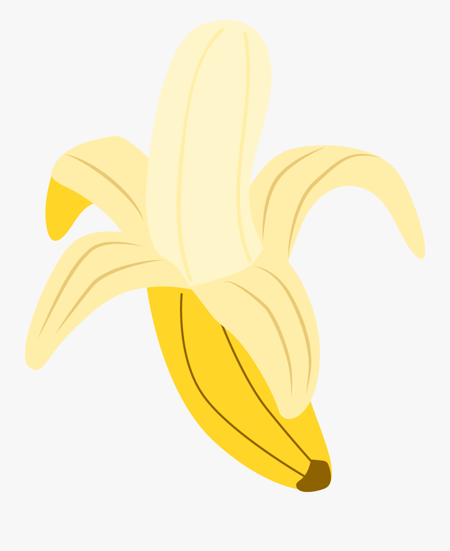 Peeled Banana Clip Art - Stargazer Lily, Transparent Clipart