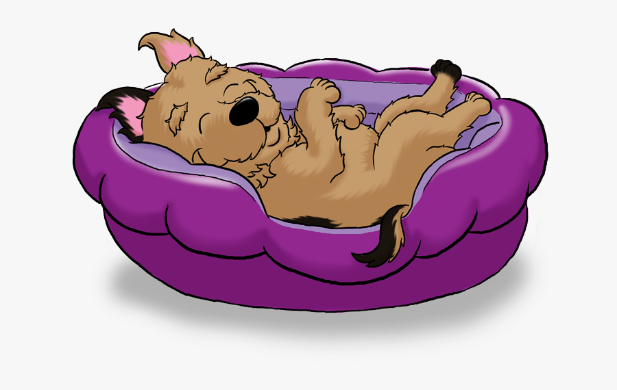 Bed Clipart Dog - Dog Bed Clipart, Transparent Clipart