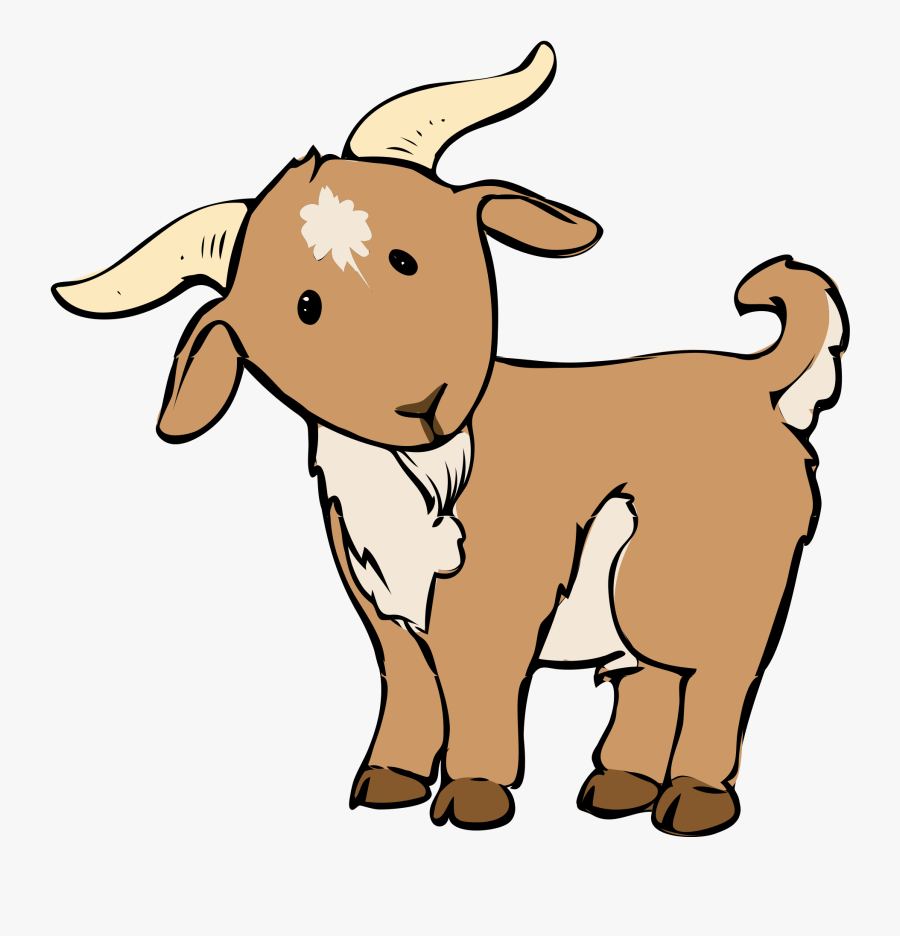 Cute Goat Png Hd Transparent Cute Goat Hd Images - Goat Clipart Free, Transparent Clipart