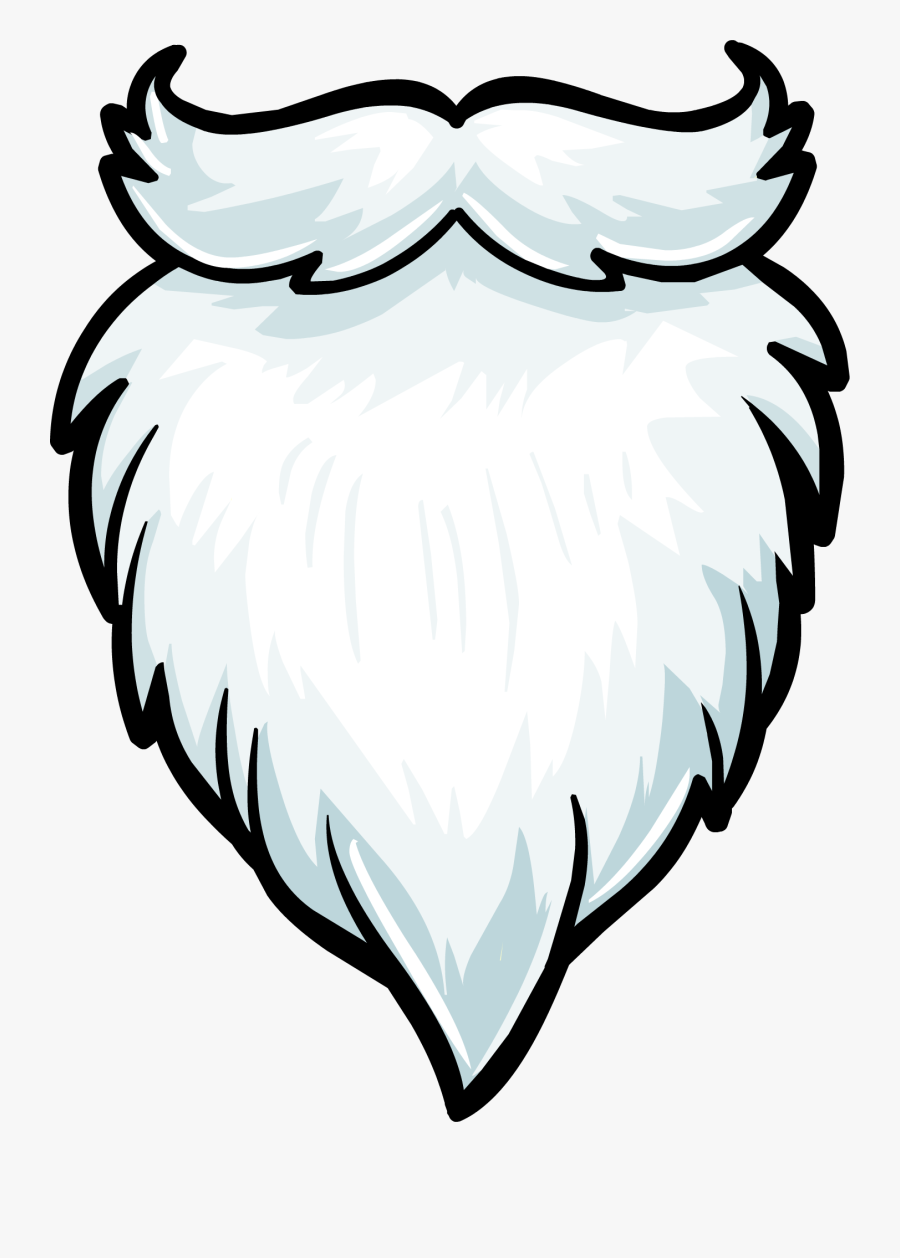 Santa Beard Clipart - Santa Beard, Transparent Clipart