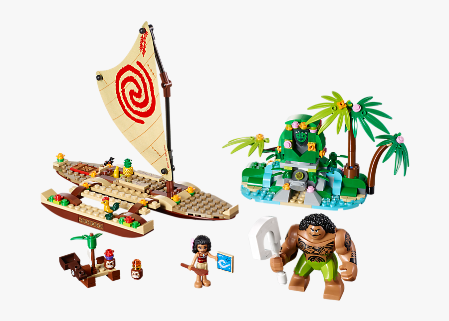 Boat Clipart Moana - Moana Lego Set Uk, Transparent Clipart