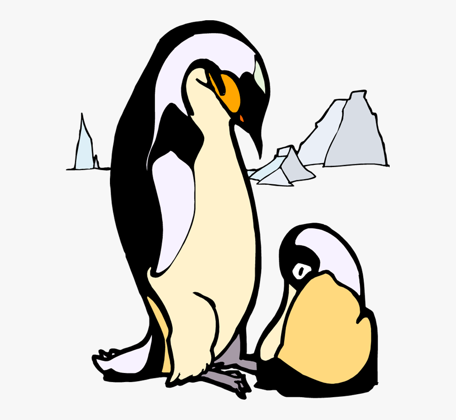 Penguin Clipart Mother - Penguin, Transparent Clipart