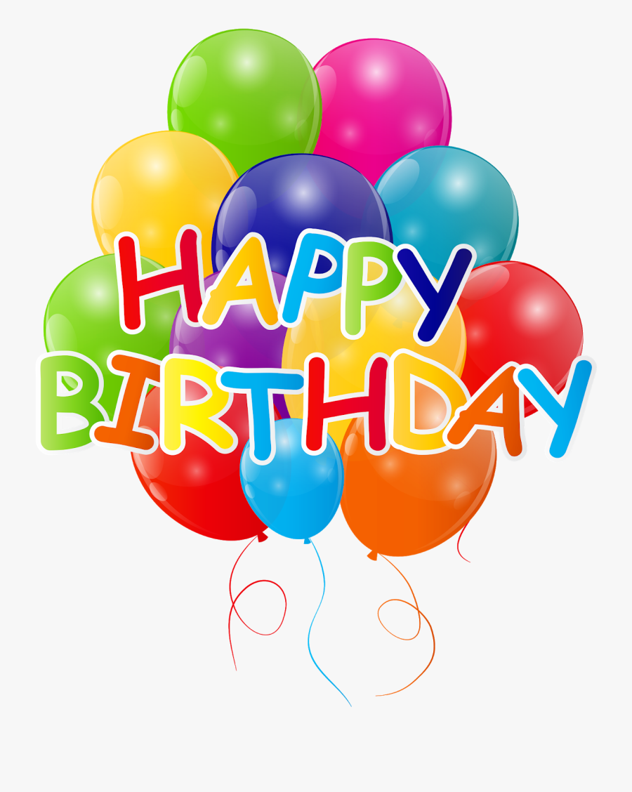 Balloon Birthday Clip Art, Transparent Clipart