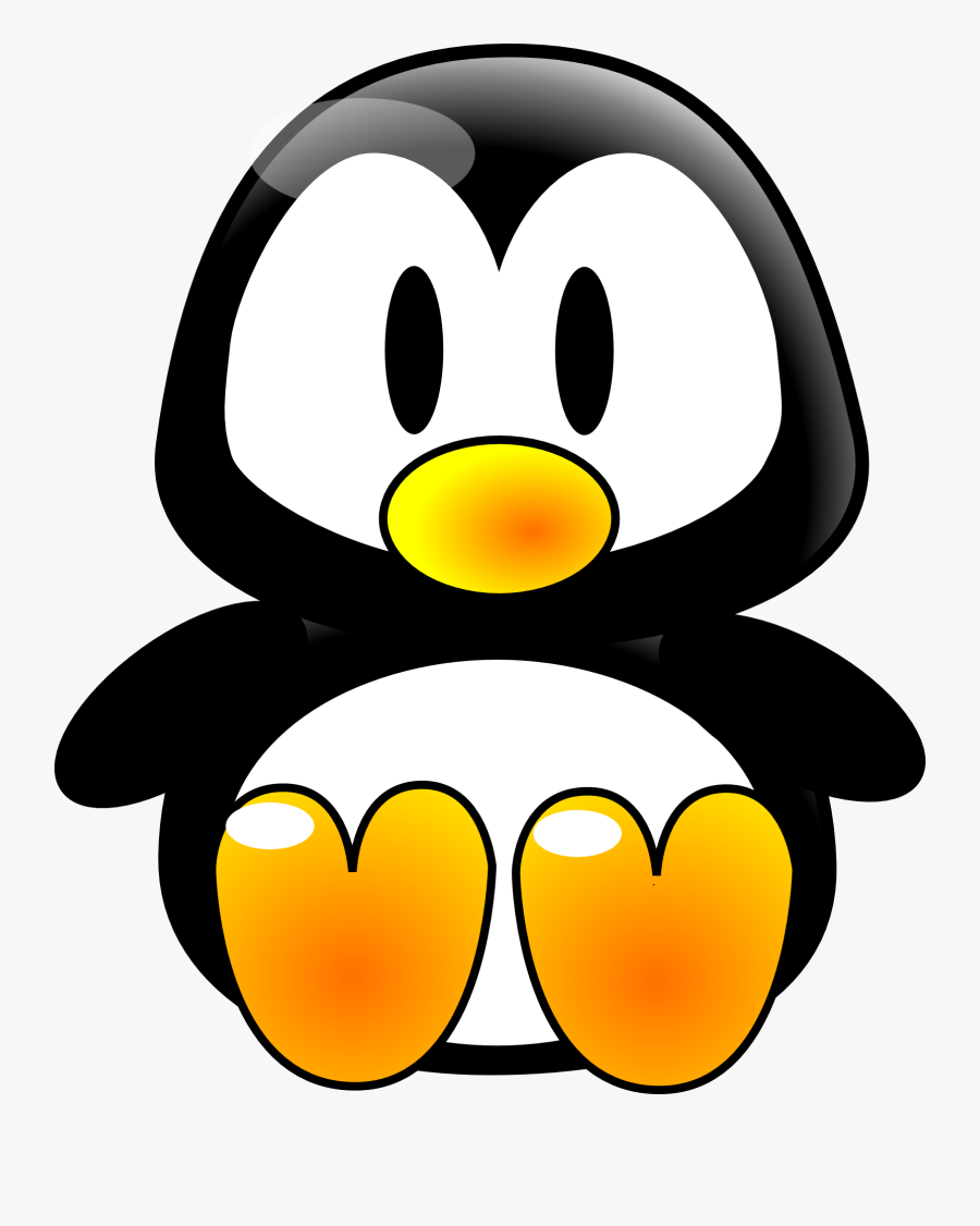 Baby Girl Penguin Clipart - Penguin Clip Art, Transparent Clipart