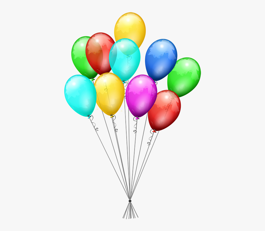 Balloon Birthday Clip Art - Birthday Balloon Clipart Transparent Background, Transparent Clipart