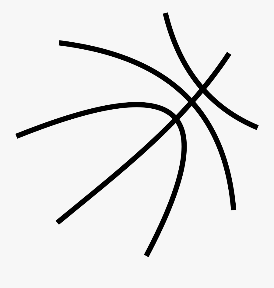 Basketball Player Clipart Black And White Free - Basketball Item Black And White, Transparent Clipart