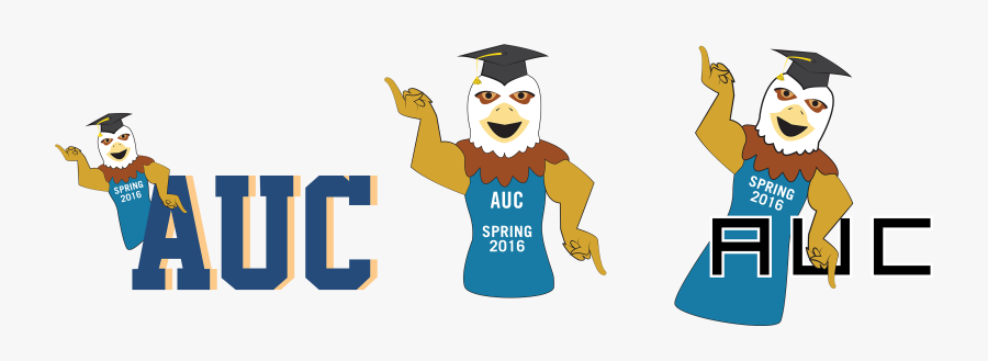 Auc 2016 Graduation Snapchat Filters - Cartoon, Transparent Clipart
