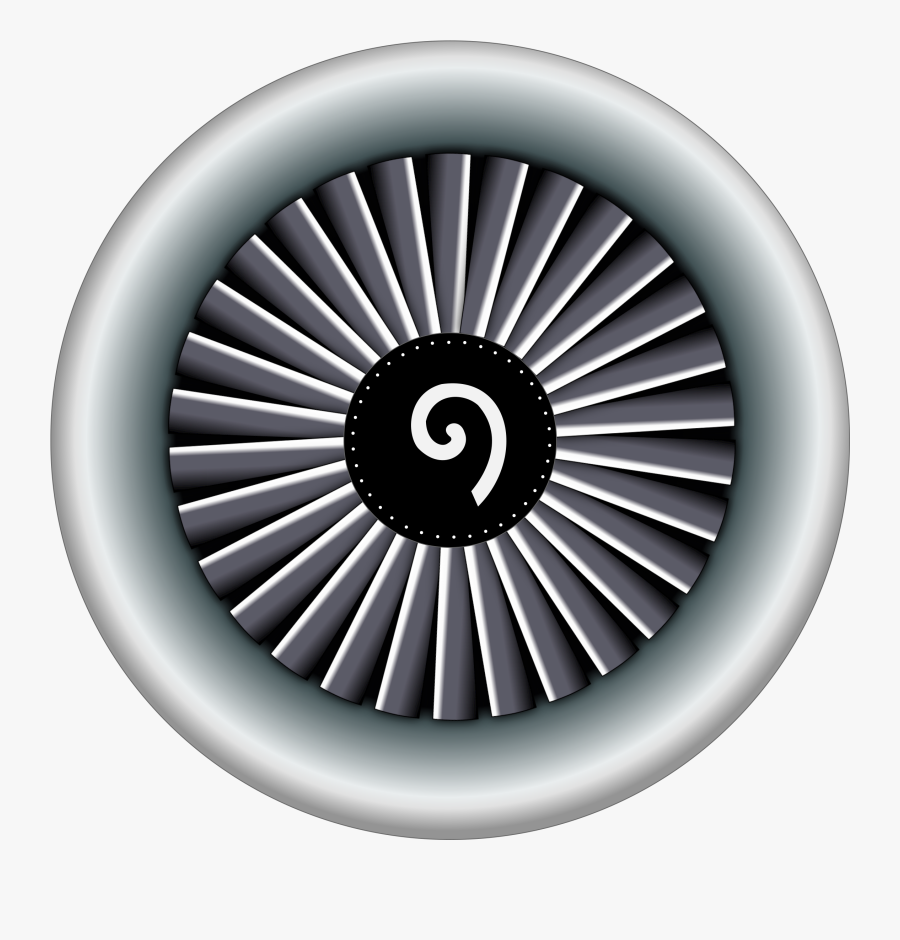 Motor Airplane Clipart - Cartoon Photo Of An Airplane Engine, Transparent Clipart