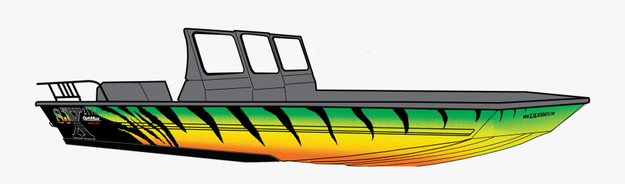 Fishing Boat Clipart Aluminum - Clip Art, Transparent Clipart