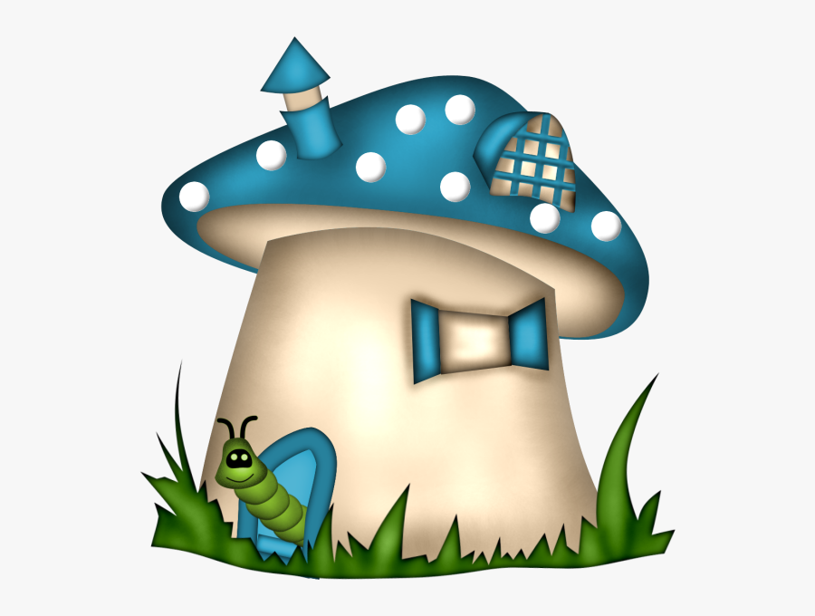 Mushroom House - Mushroom House Clipart Png, Transparent Clipart