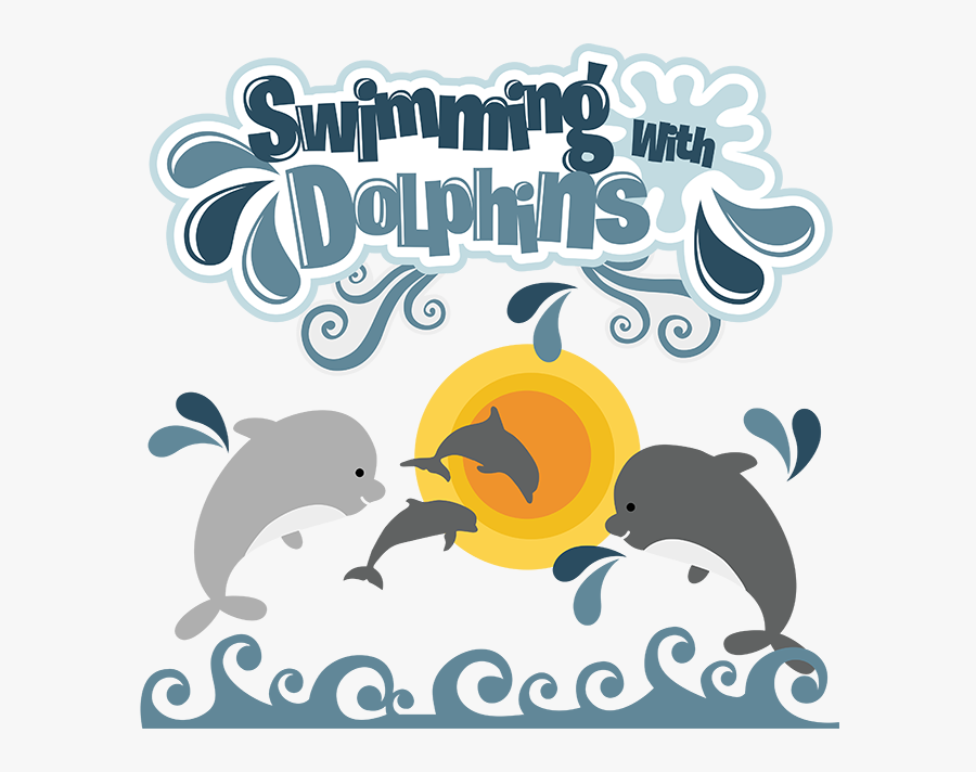 Swim With Dolphins Gift Voucher, Transparent Clipart