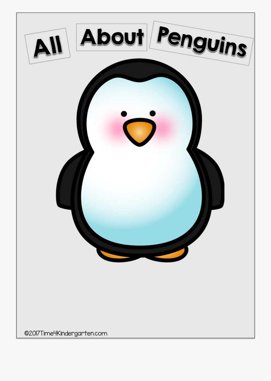 Clipart Rain Penguin - Penguin Anchor Chart, Transparent Clipart